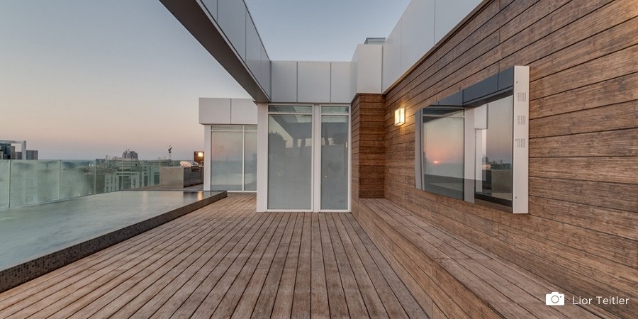 Decking design ideas with bamboo decking