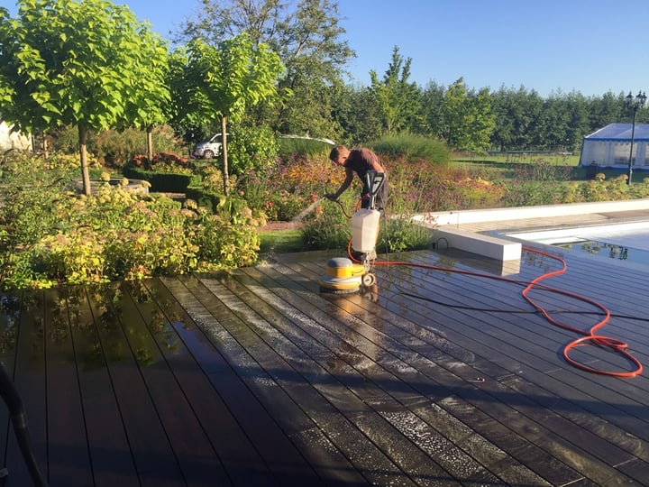 bamboo decking maintenance