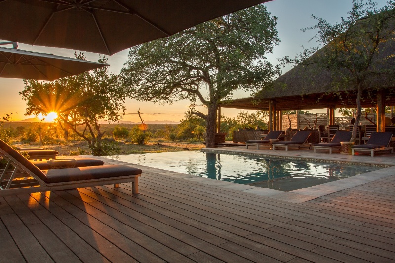 bamboo decking at imagine africa lodge