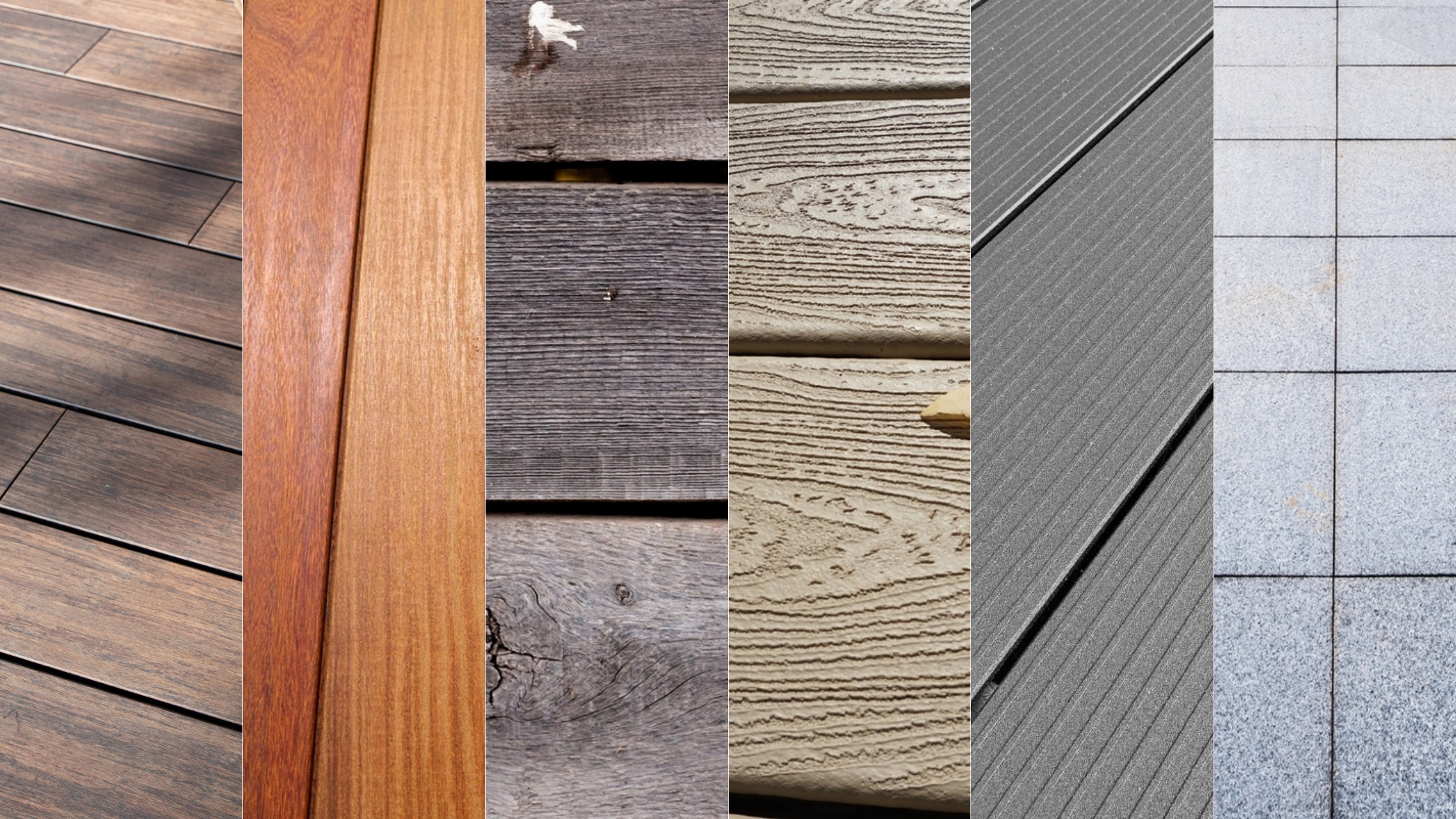 Bambo X-treme decking vs alternative decking materials