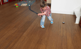 Bamboo parquet with underfloor heating? For sure!