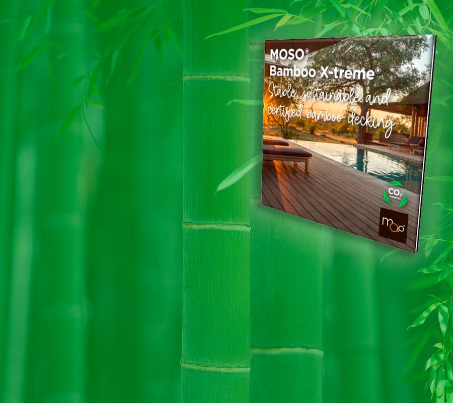 Interessieren Sie sich für unsere Bamboo X-treme® Terrassendielen Broschüre